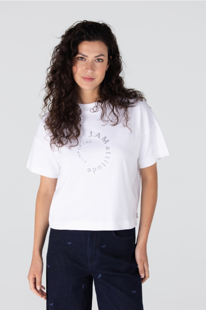 LARA W25 SHIRT CO 138 000000 WIT